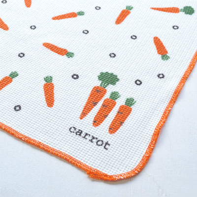 Rough-touch Kitchen Clothes 2 (Carrot)