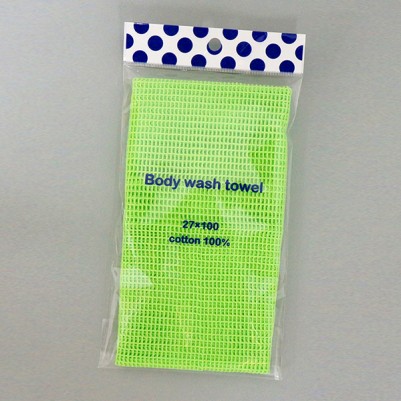 8G Body wash Towels (Lime Green)