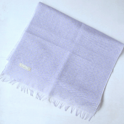 Linen cotton Shawls (Dots Light- purple) *Colour base