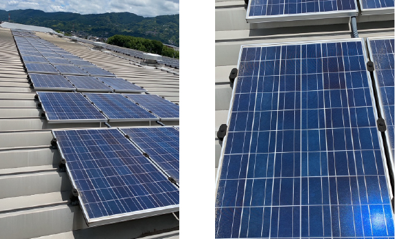 太陽光発電システム：ソーラーパネル